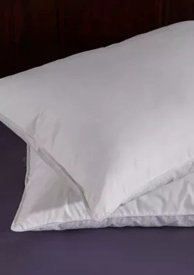 Puredown White Goose Feather and Down Pillow, Queen (Set of 2)