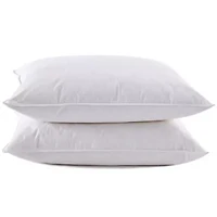 Puredown White Goose Feather and Down Pillow, Queen (Set of 2)
