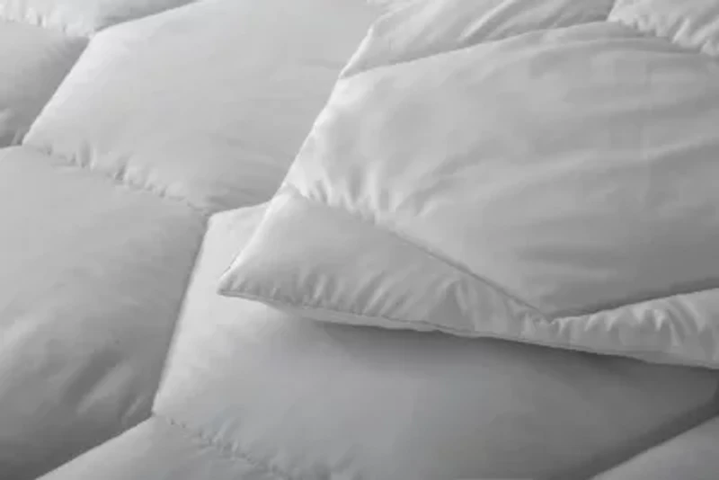 Better Style Home Microfiber Honeycomb Comforter Sets Twin Light Blue