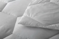 Better Style Home Microfiber Honeycomb Comforter Sets Twin Light Blue