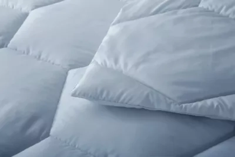 Better Style Home Microfiber Honeycomb Comforter Sets Twin Light Blue