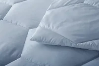 Better Style Home Microfiber Honeycomb Comforter Sets Twin Light Blue