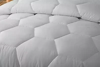 Better Style Home Microfiber Honeycomb Comforter Sets Twin Light Blue