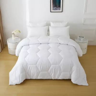 Better Style Home Microfiber Winter Comforter Insert Full/Queen White
