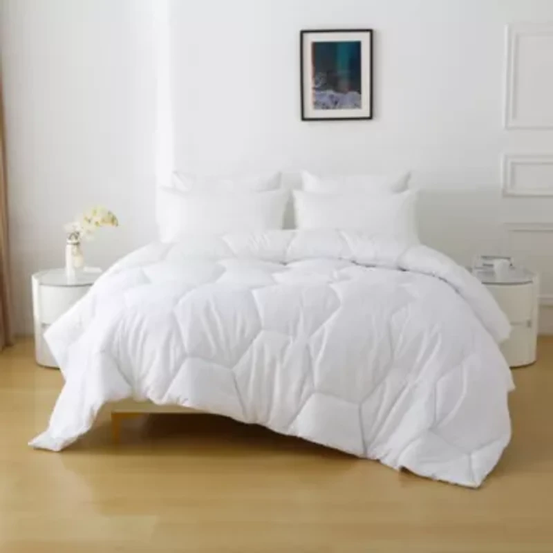 Better Style Home Microfiber Winter Comforter Insert Full/Queen White