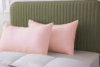 Better Style Home Microfiber Pillowcase Pair King Light Blue