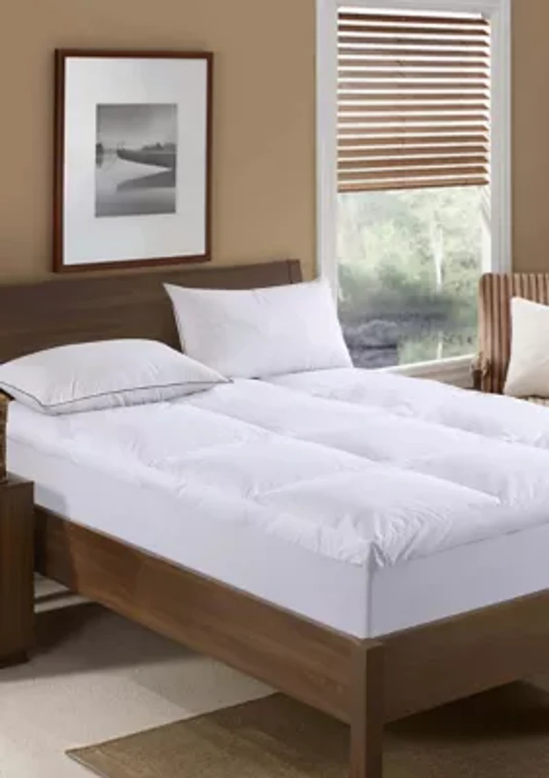 Nano Feather Filled Bed with Cotton Cover