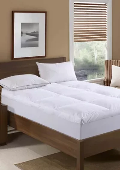 Nano Feather Filled Bed with Cotton Cover