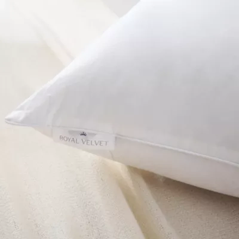 White Goose Nano Down and Feather Pillows, Set of 2 King
