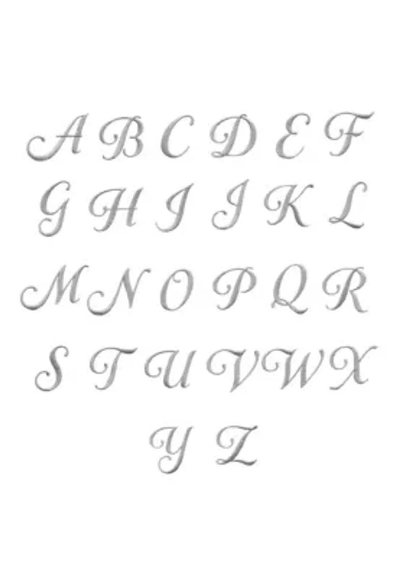 Personalized Novelty Hand Towels (Set of 2) in Grey Linum Font