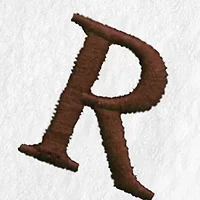 Personalized Novelty Hand Towels (Set of 2) in Bookman Font