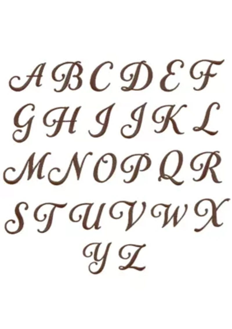 Personalized Novelty Hand Towels (Set of 2) in Brown Linum Font