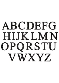 Personalized Denzi Hand Towels (Set of 2) Black Font