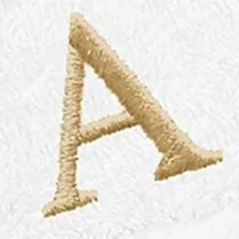 Personalized Denzi Hand Towels (Set of 2) Gold Font