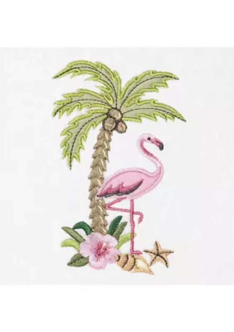 FLORA - Embroidered Hand Towels (Set of 2)