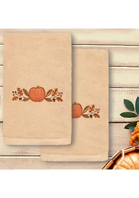 Harvest Bounty - Embroidered Hand Towels (Set of 2)