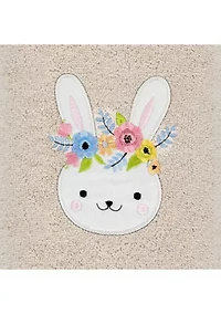 Flower Crown - Embroidered Hand Towels (Set of 2)