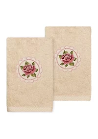 Rosalee - Embroidered Hand Towels (Set of 2)