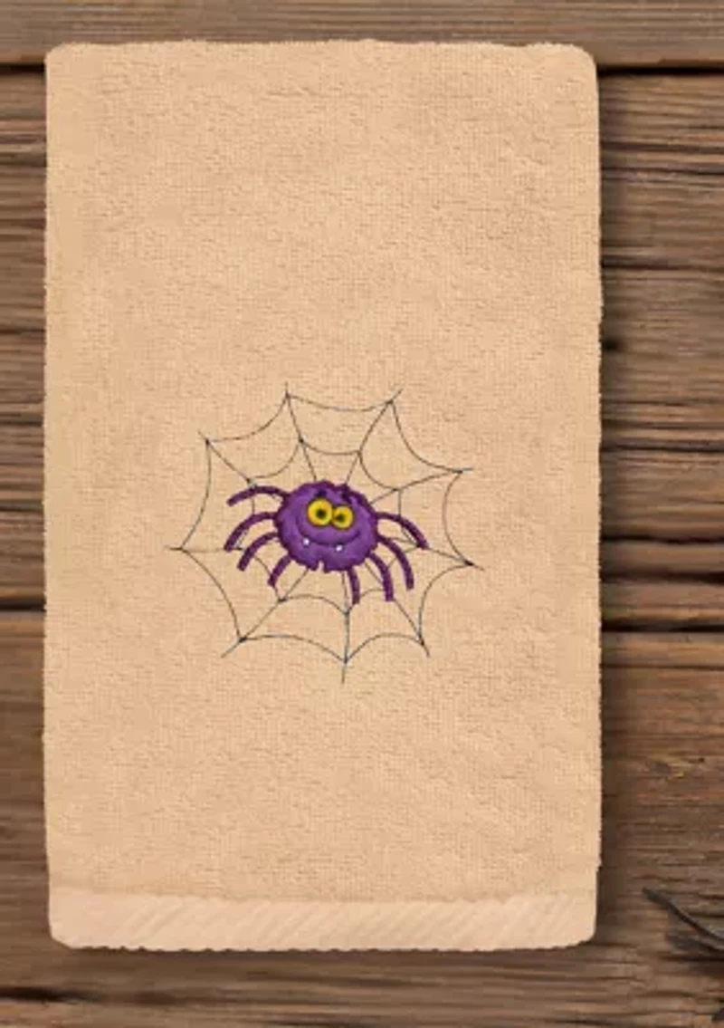 Spider - Embroidered Hand Towel