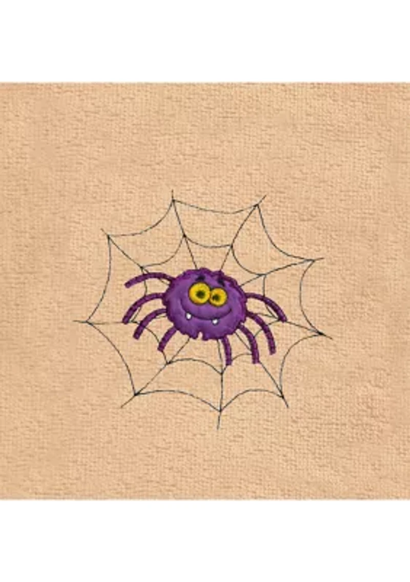 Spider - Embroidered Hand Towel