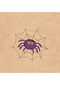 Spider - Embroidered Hand Towel