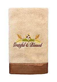 BLESSED - Embroidered Hand Towel