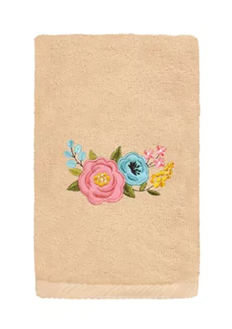 Primavera - Embroidered Hand Towels (Set of 2)
