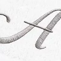 Personalized Denzi Hand Towels (Set of 2) Silver Linum Font