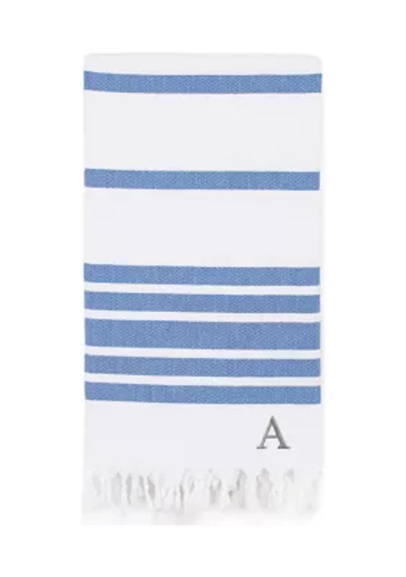 Herringbone Personalized Pestemal Beach Towel