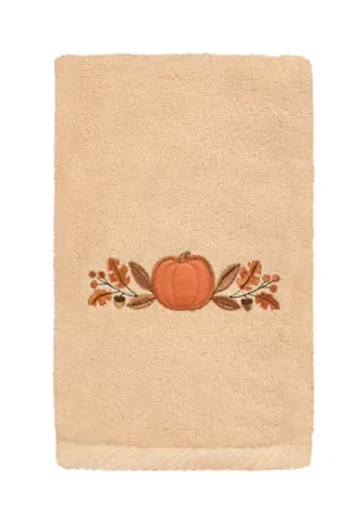 Harvest Bounty - Embroidered Hand Towel