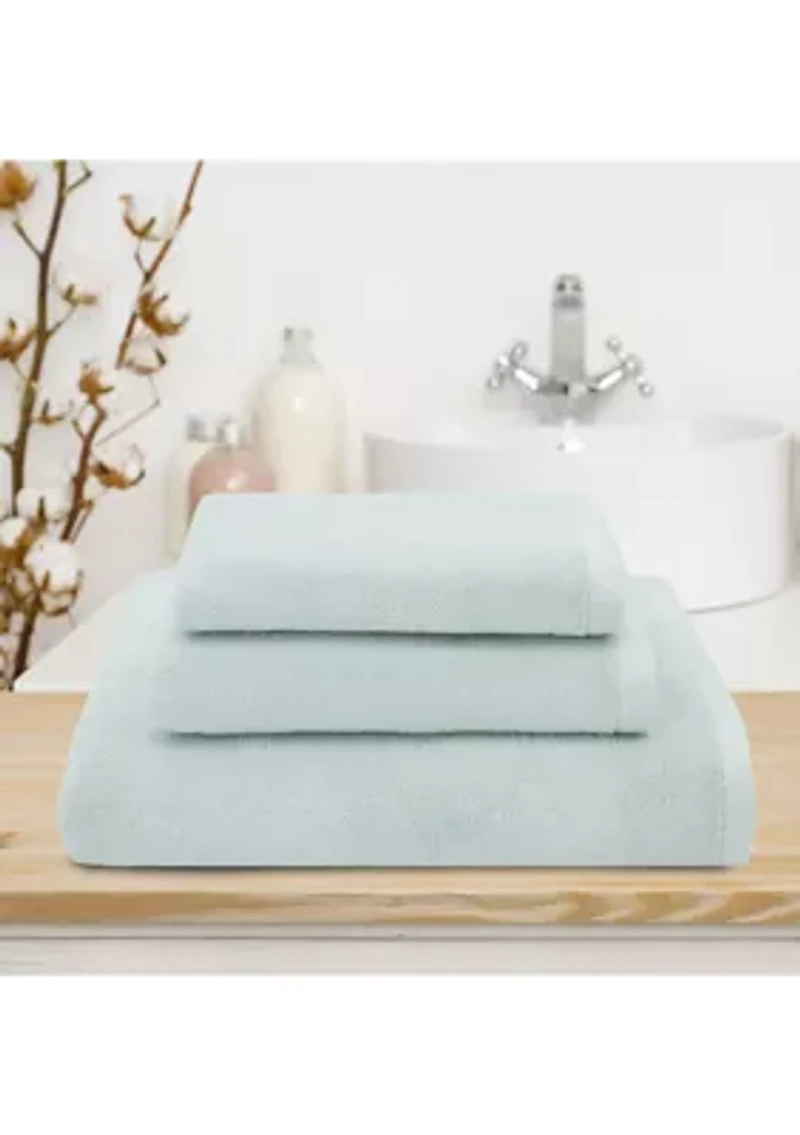 Ediree 3 Piece Towel Set