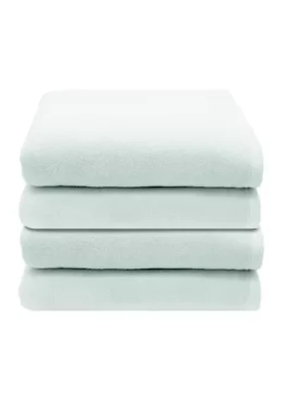 Ediree Bath Towels (Set of 4)