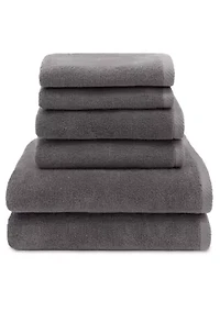 Ediree 6 Piece Towel Set
