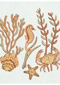 AARON 2PC Embellished Bath Towel Set