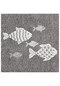 FIGI 2PC Embellished Hand Towel Set