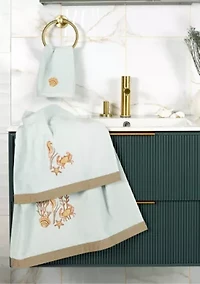 AARON 4PC Embellished Towel Set
