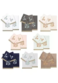 AARON 4PC Embellished Towel Set