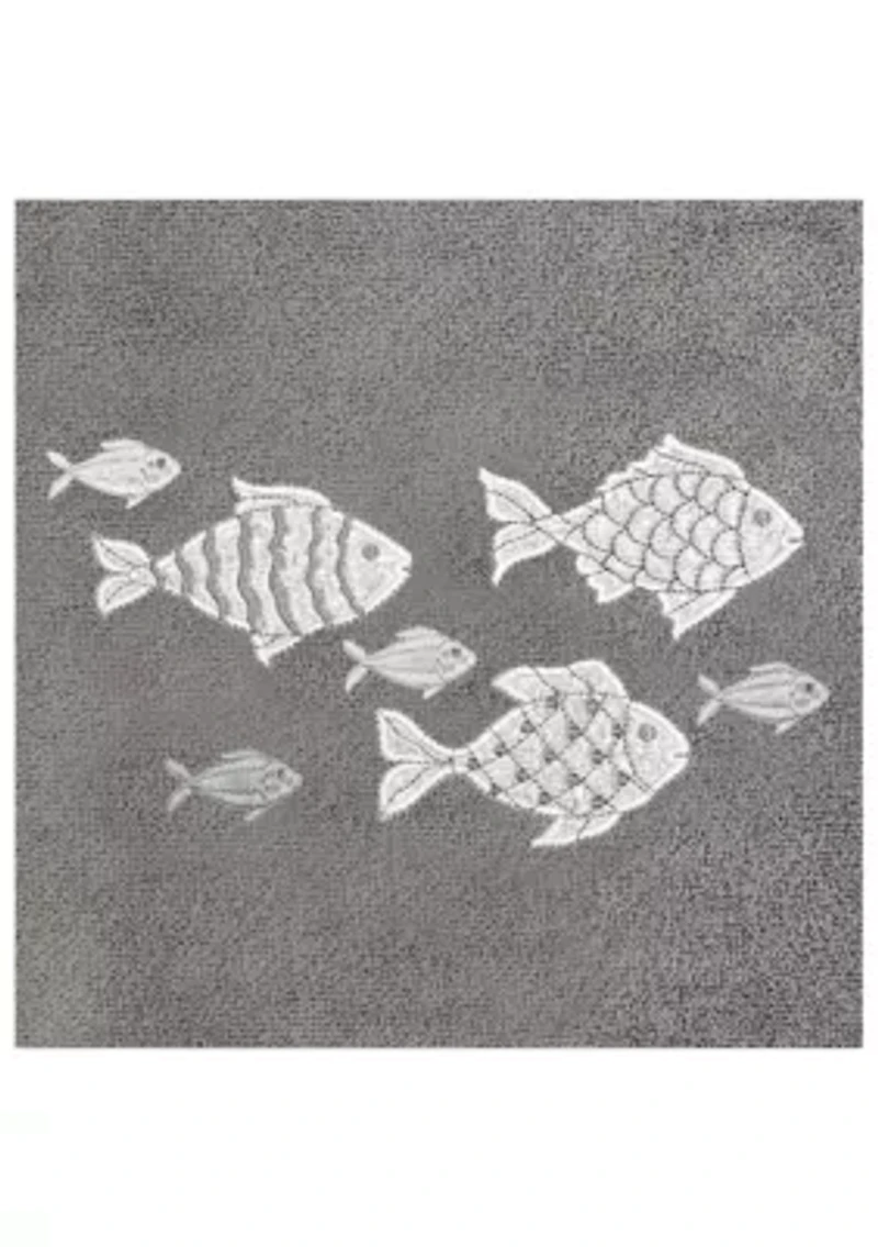 FIGI 4PC Embellished Towel Set