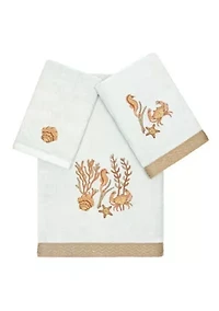 AARON 3PC Embellished Towel Set
