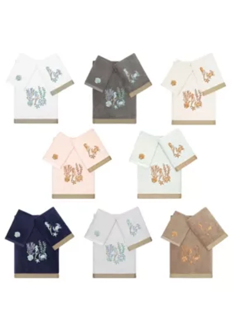 AARON 3PC Embellished Towel Set