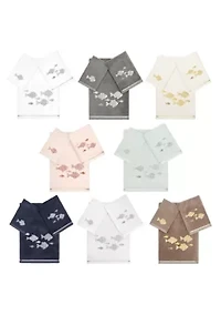 FIGI 3PC Embellished Towel Set