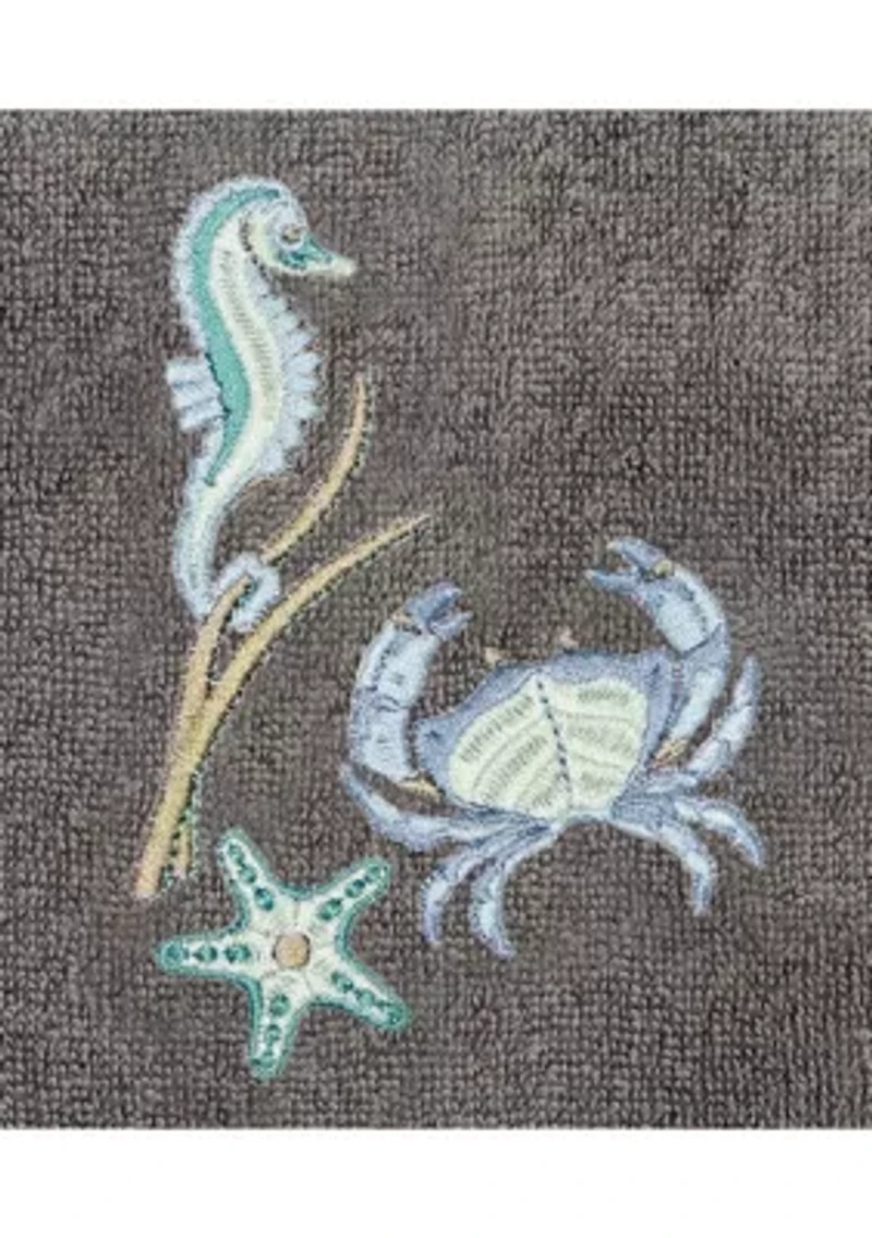 AARON 2PC Embellished Hand Towel Set