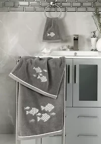 FIGI 3PC Embellished Towel Set