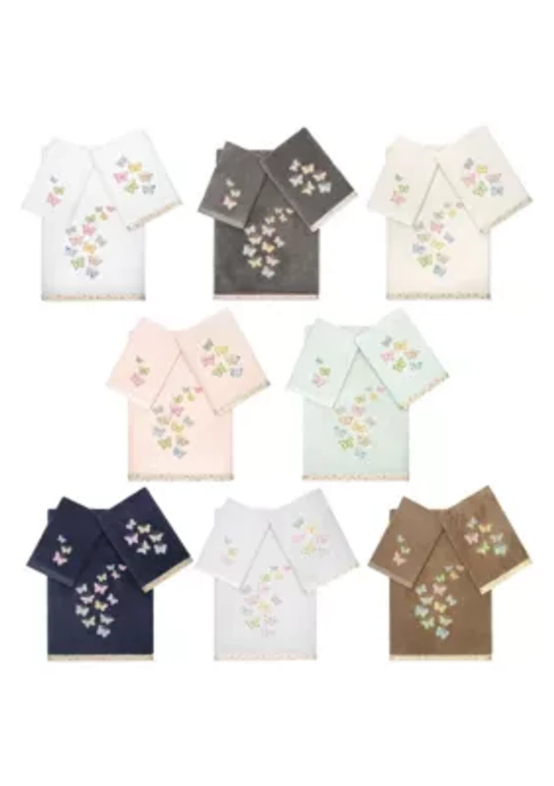 MARIPOSA 3PC Embellished Towel Set