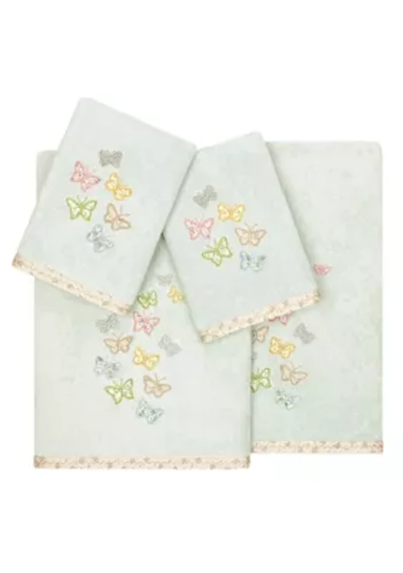 MARIPOSA 4PC Embellished Towel Set