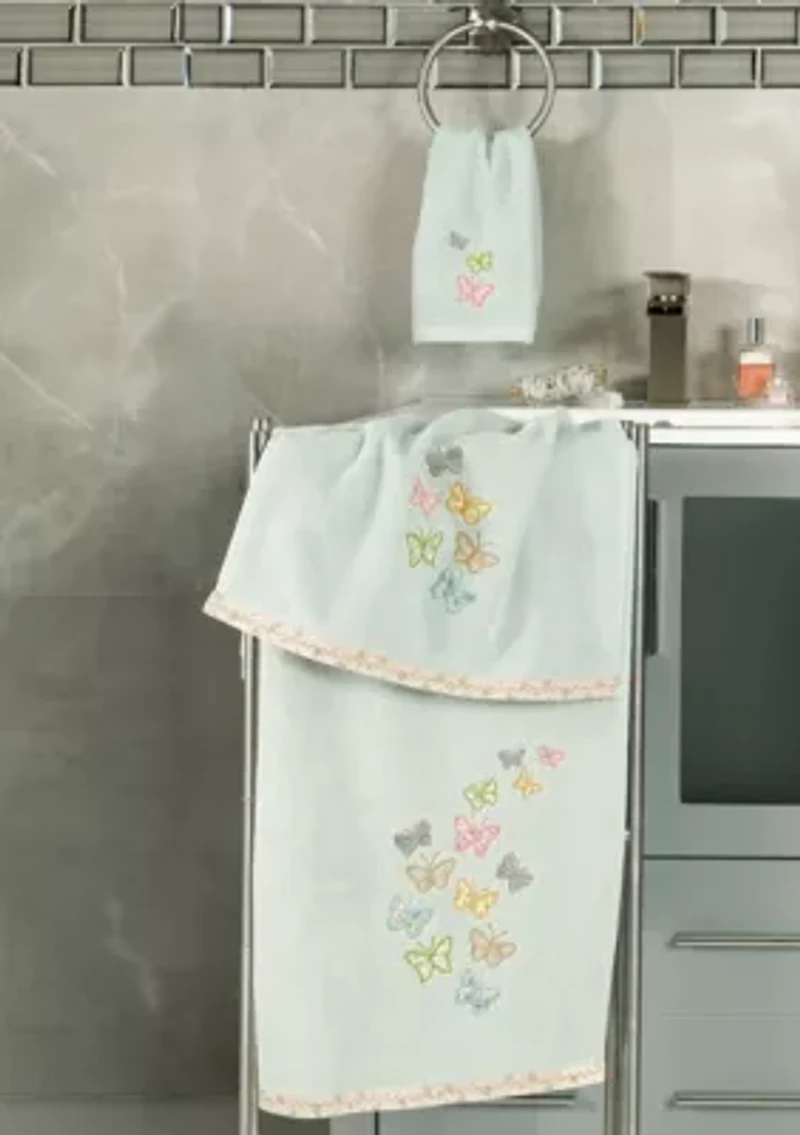 MARIPOSA 4PC Embellished Towel Set