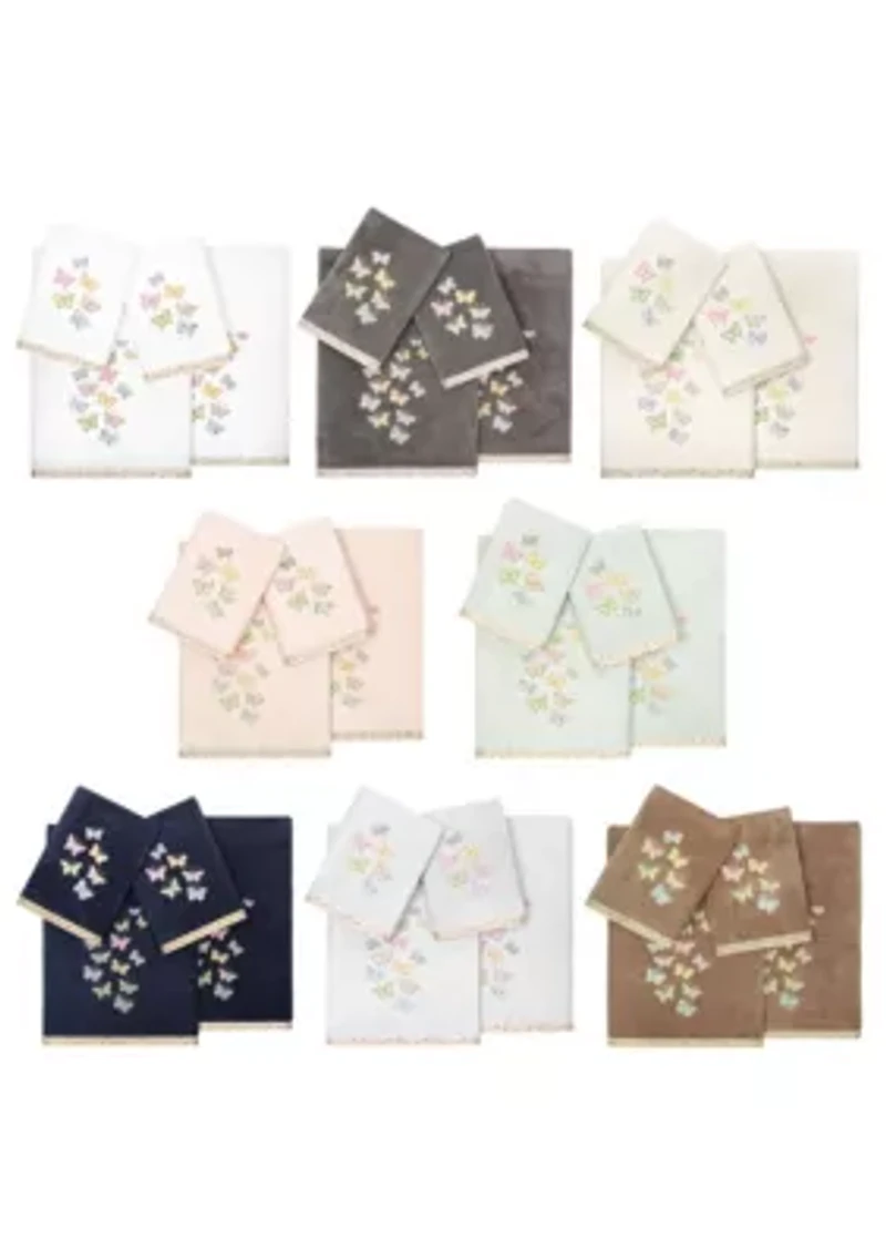 MARIPOSA 4PC Embellished Towel Set