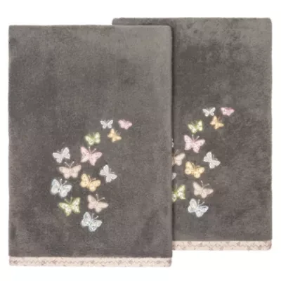 MARIPOSA 2PC Embellished Bath Towel Set
