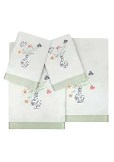 STELLA 4PC Embellished Towel Set