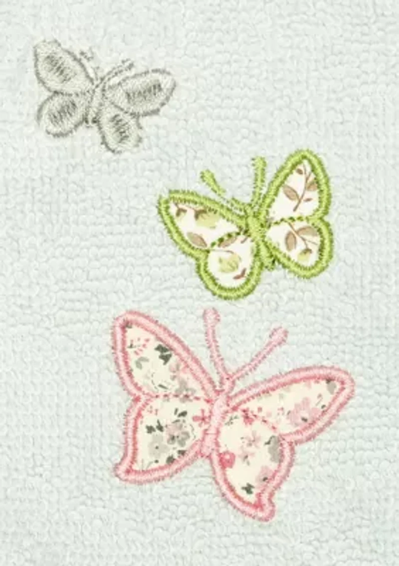 MARIPOSA 2PC Embellished Fingertip Towel Set